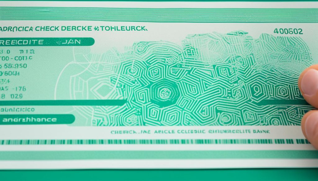 authentification chèque de banque